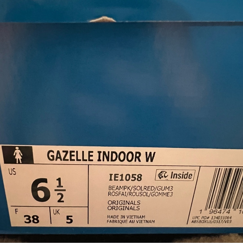 adidas Gazelle Pink Sneakers - Picture 13 of 16